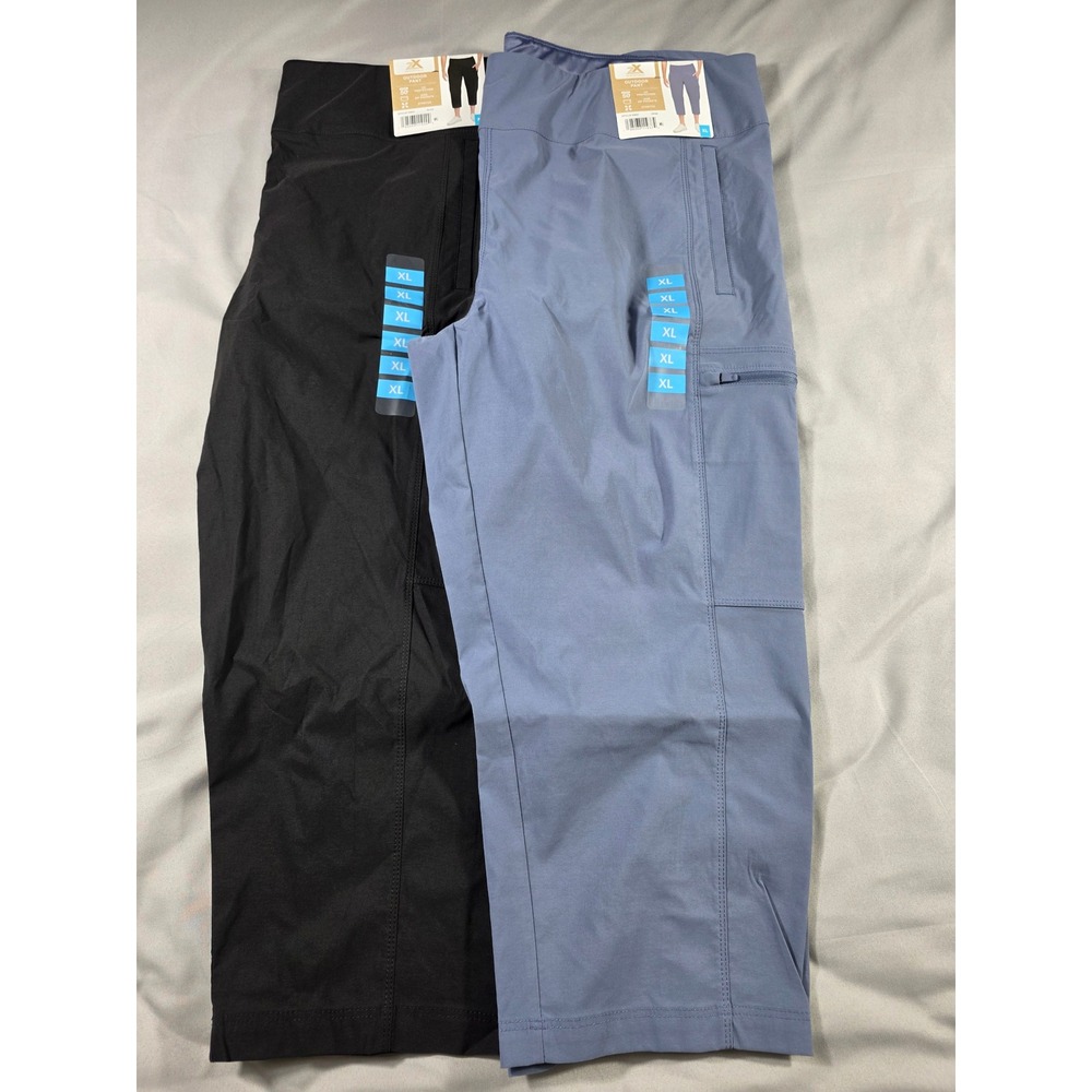 Zeroxposur Outdoor Capri Pant Women XL Stretch UPF 50+ Bundle of 2 NEW